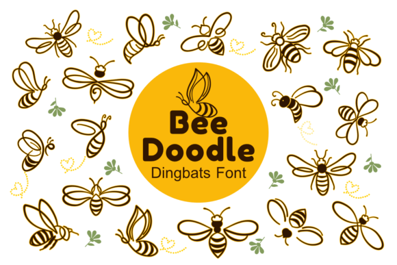 Bee Doodle: A Whimsical Typeface for Playful Publishing