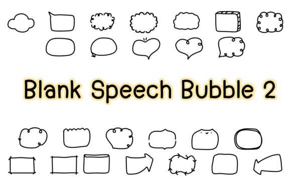 Blank Speech Bubble 2: A Playful Font for Web Design