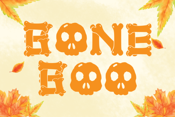 Bone Boo: A Hauntingly Delightful Font for Campaign Creatives