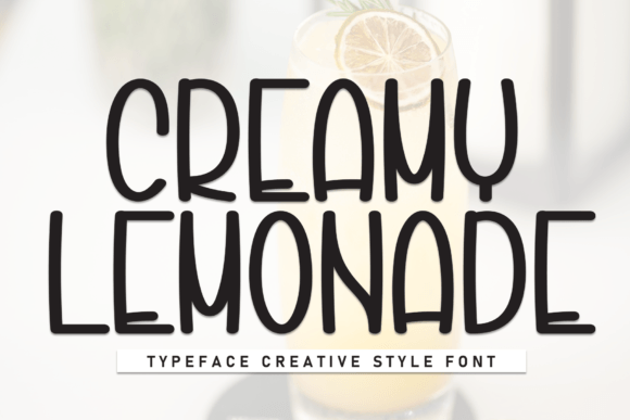 Creamy Lemonade Font for Branding