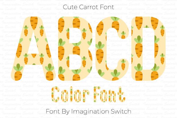 Cute Carrot: A Playful Font for Handmade Creations