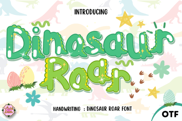 Dinosaurs Roar Font Review for Editorial Design