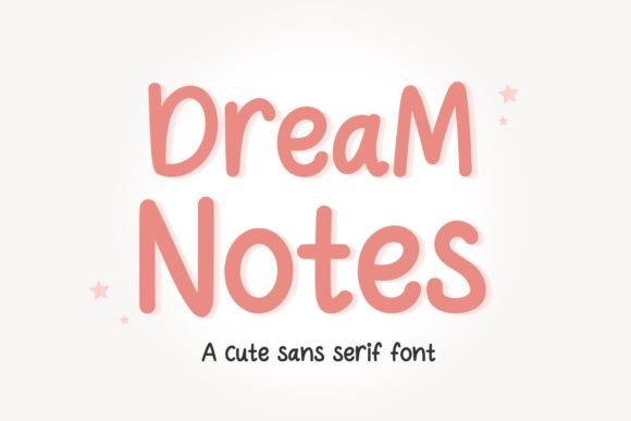 Discover the Magic of Dream Notes Font in Real Design Projects