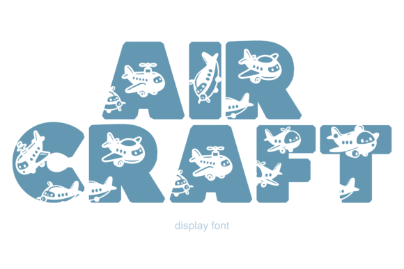Enhance Your Brand with the Air Craft Decorative Font
