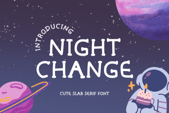 Enhance Your Editorial Design with the Night Change Typeface