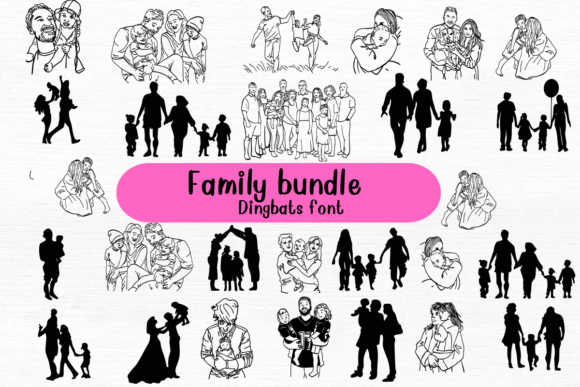 Family Bundle Font for Branding That Feels Warm and Welcoming