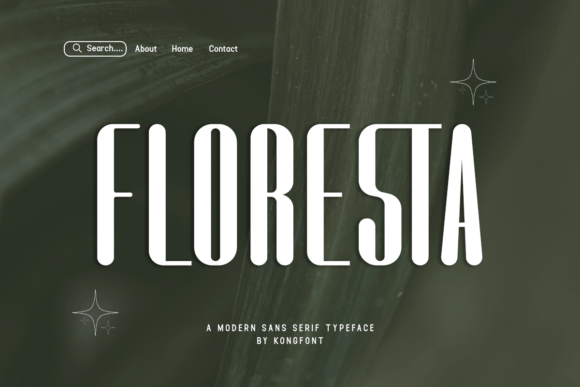 Floresta: A Modern Sans Serif Font for Your Brand