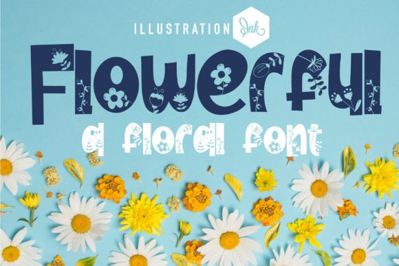 Flowerful Font for Branding That Feels Handwritten and Whimsical