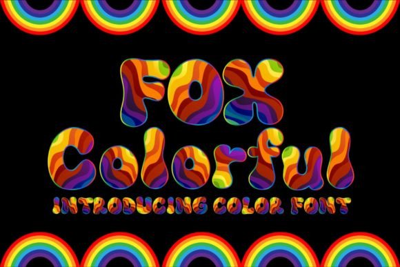 Fox Colorful: A Playful Typeface for Creative Publishing
