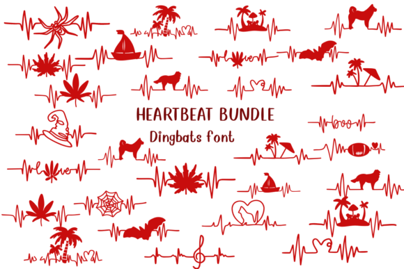Heartbeat Bundle: A Playful Typeface for Engaging Campaigns
