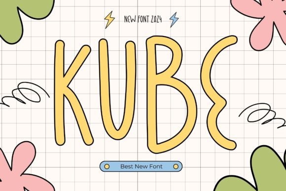 Kube Font for Handmade and Craft Projects