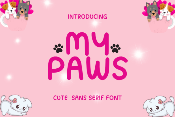 My Paws Font for Modern Web Design